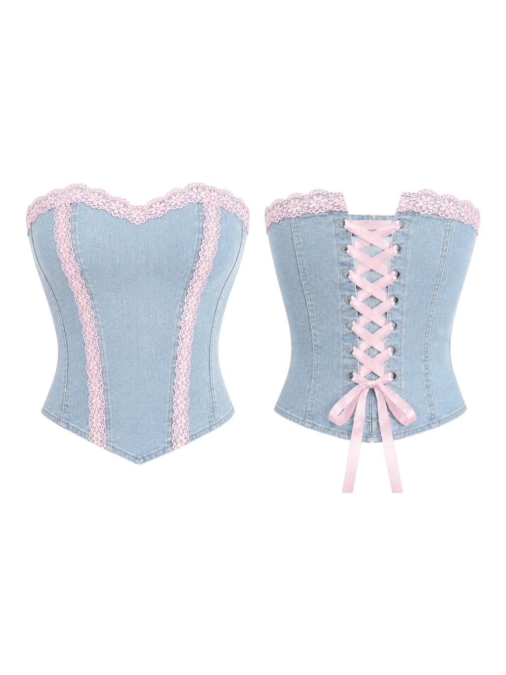 Angel Crush Denim Top