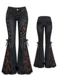 Midnight Widow Lace Jeans